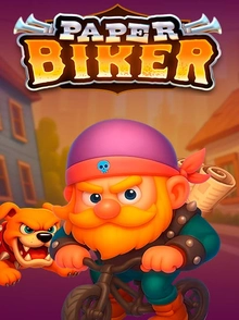 hacksaw paper biker